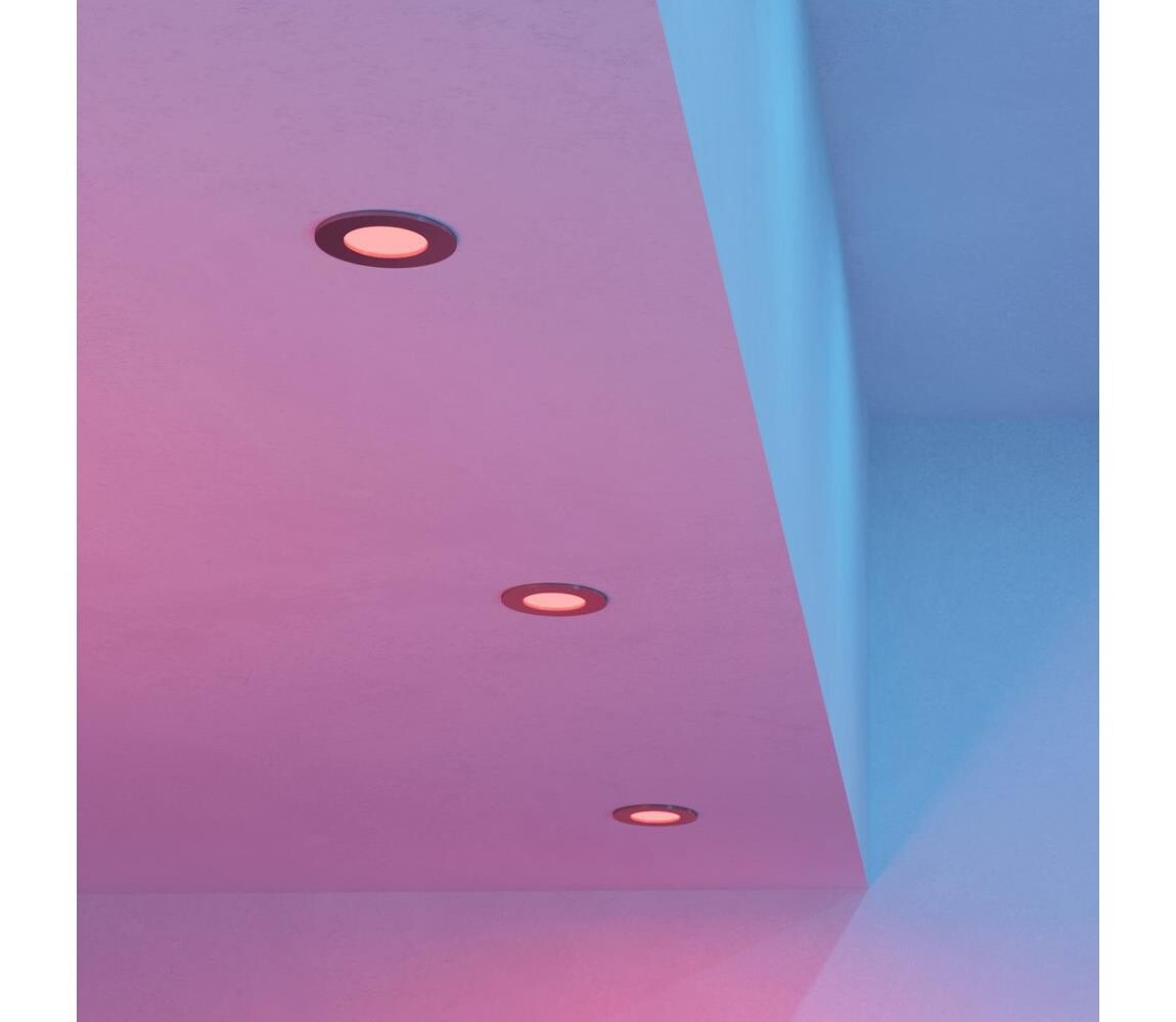 Eglo 901434-SADA 3xLED RGBW St.ko.pod.sví. FUEVA-Z LED/2,8W/230V 8,8cm IP44 chr. 901434