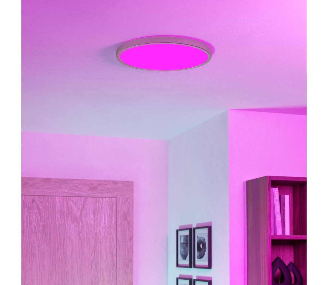 Eglo 901421-LED RGBW St. kou. st. sv. FUEVA-Z LED/17,5W/230V p.38,9cm IP44 chrom 901421