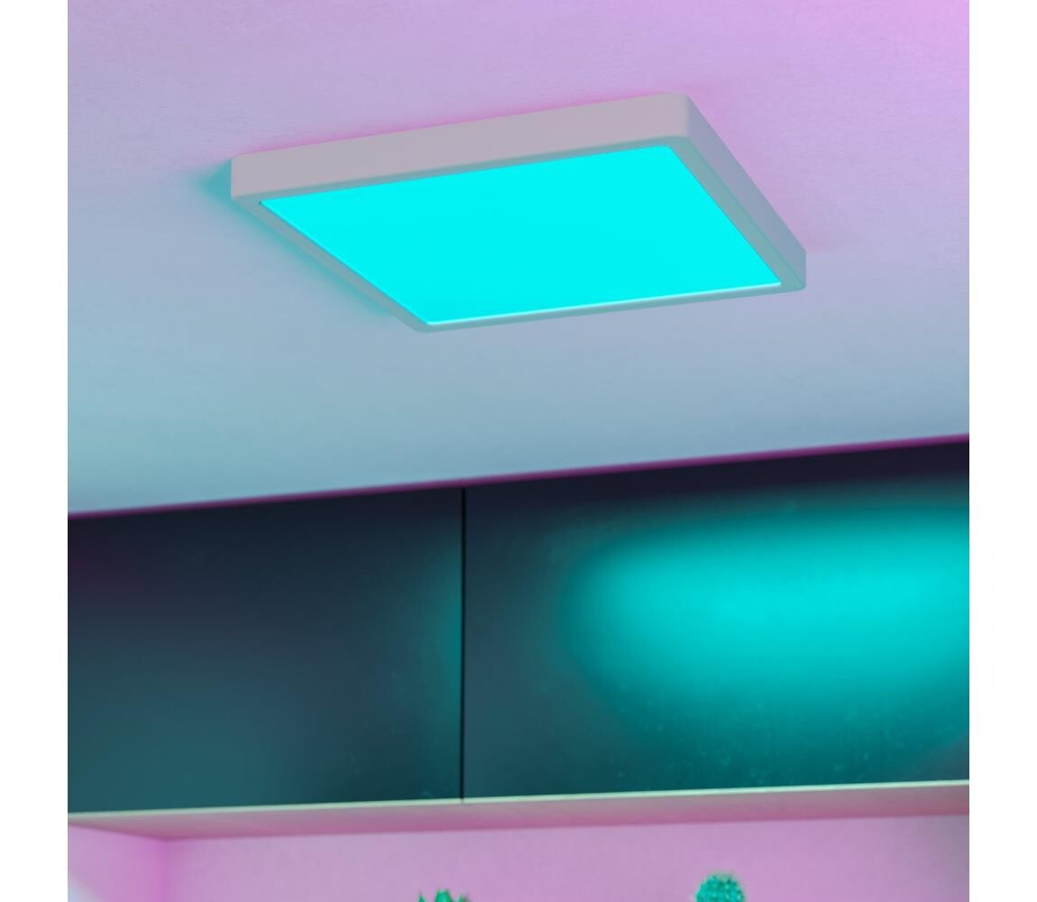 Eglo 901379 - LED RGBW Stm. kou. st. sv. FUEVA-Z LED/13,5W/230V 29,5cm IP44 bílá 901379