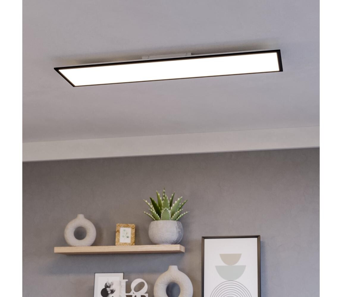 Eglo 901509-LED RGBW St. přisazený panel MORADILLO-Z LED/34W/230V 120x30cm černá 901509