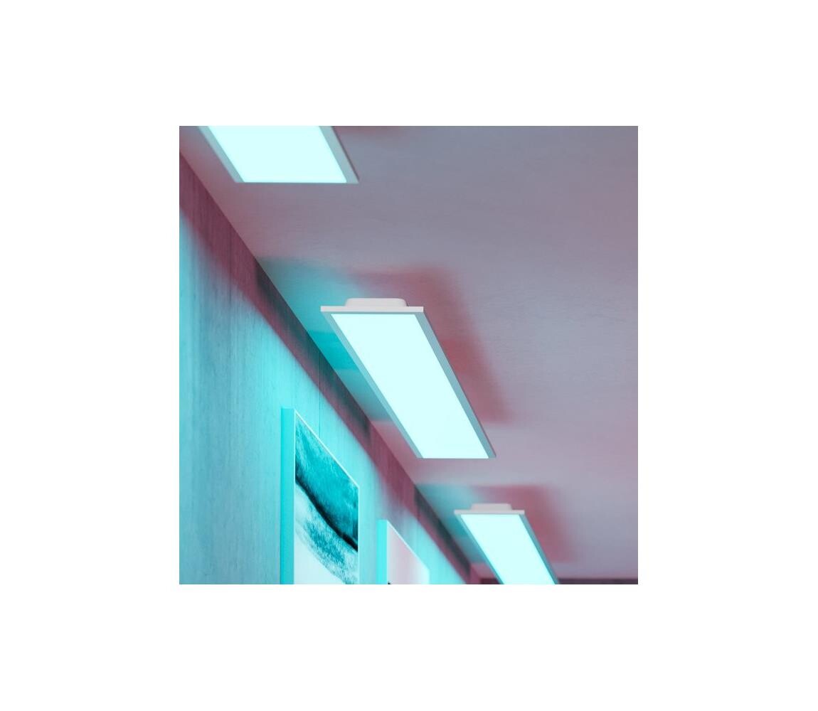 Eglo 901517-LED RGBW St. přisazený panel MORADILLO-Z LED/28W/230V 120x15 cm bílá 901517