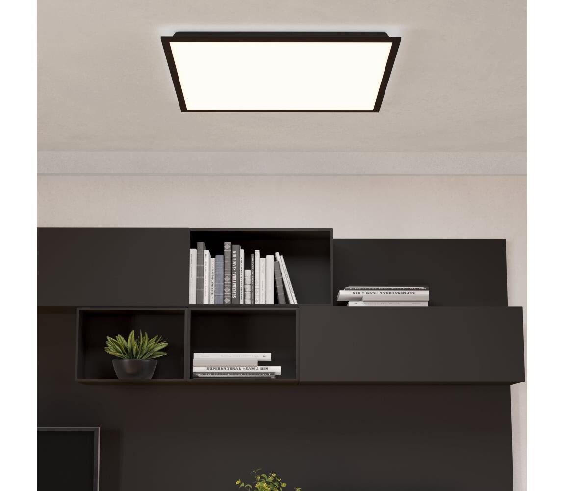 Eglo 902371 - LED Přisazený panel MORADILLO LED/32,5W/230V 60x60 cm černá 902371