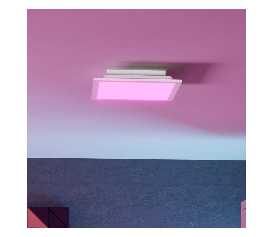 Eglo 901512 -LED RGBW St. strop. svítidlo MORADILLO-Z LED/14W/230V 30x30 cm bílá 901512