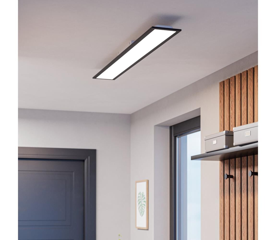 Eglo 901488 - LED Přisazený panel MORADILLO LED/28W/230V 120x15 cm černá 901488