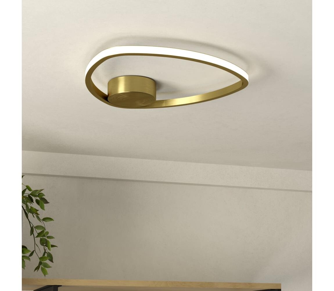 Eglo 902149 - LED Stropní svítidlo MOSCHELLA LED/9,7W/230V zlatá 902149