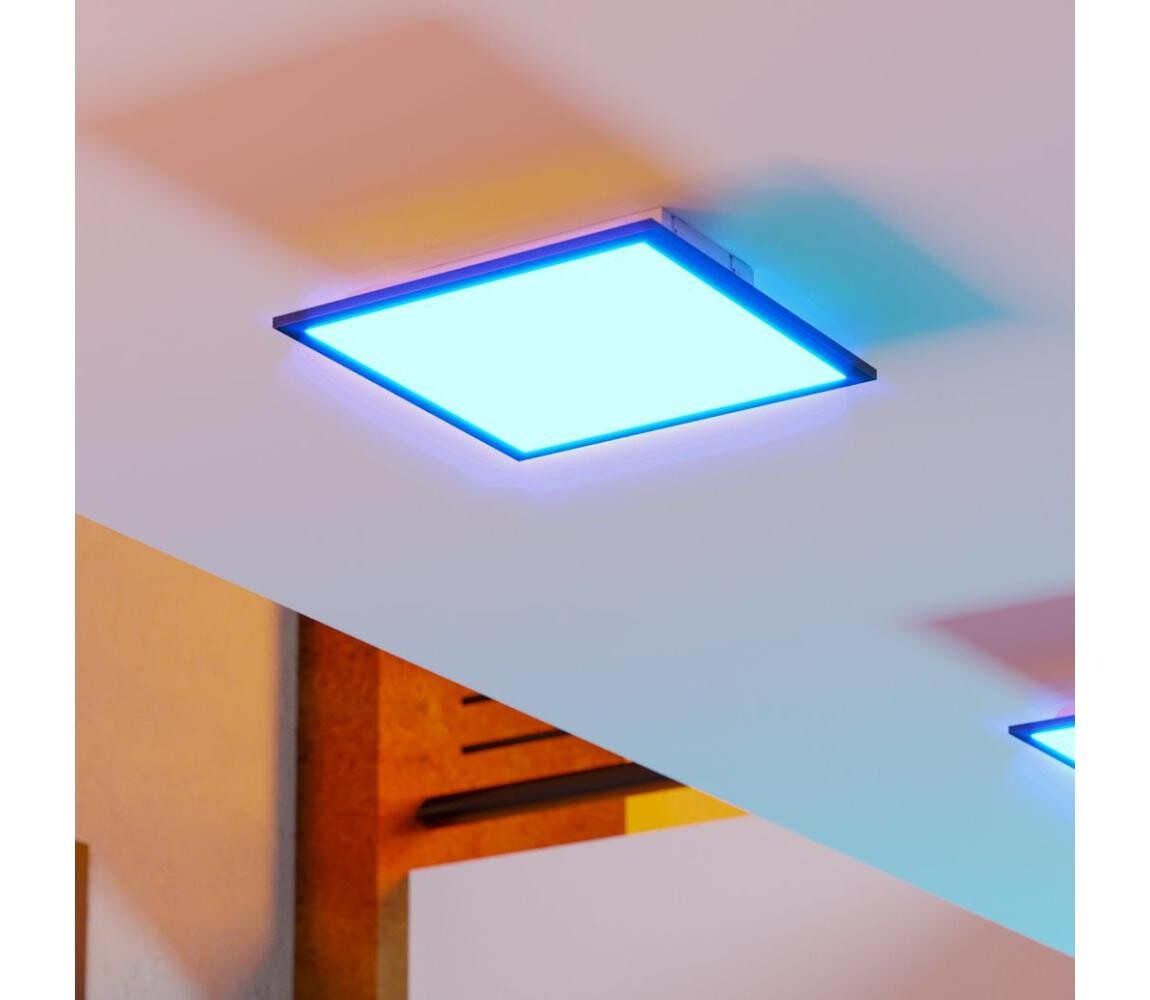 Eglo 901505-LED RGBW Stm. strop. svítidlo MORADILLO-Z LED/14W/230V 30x30cm černá 901505