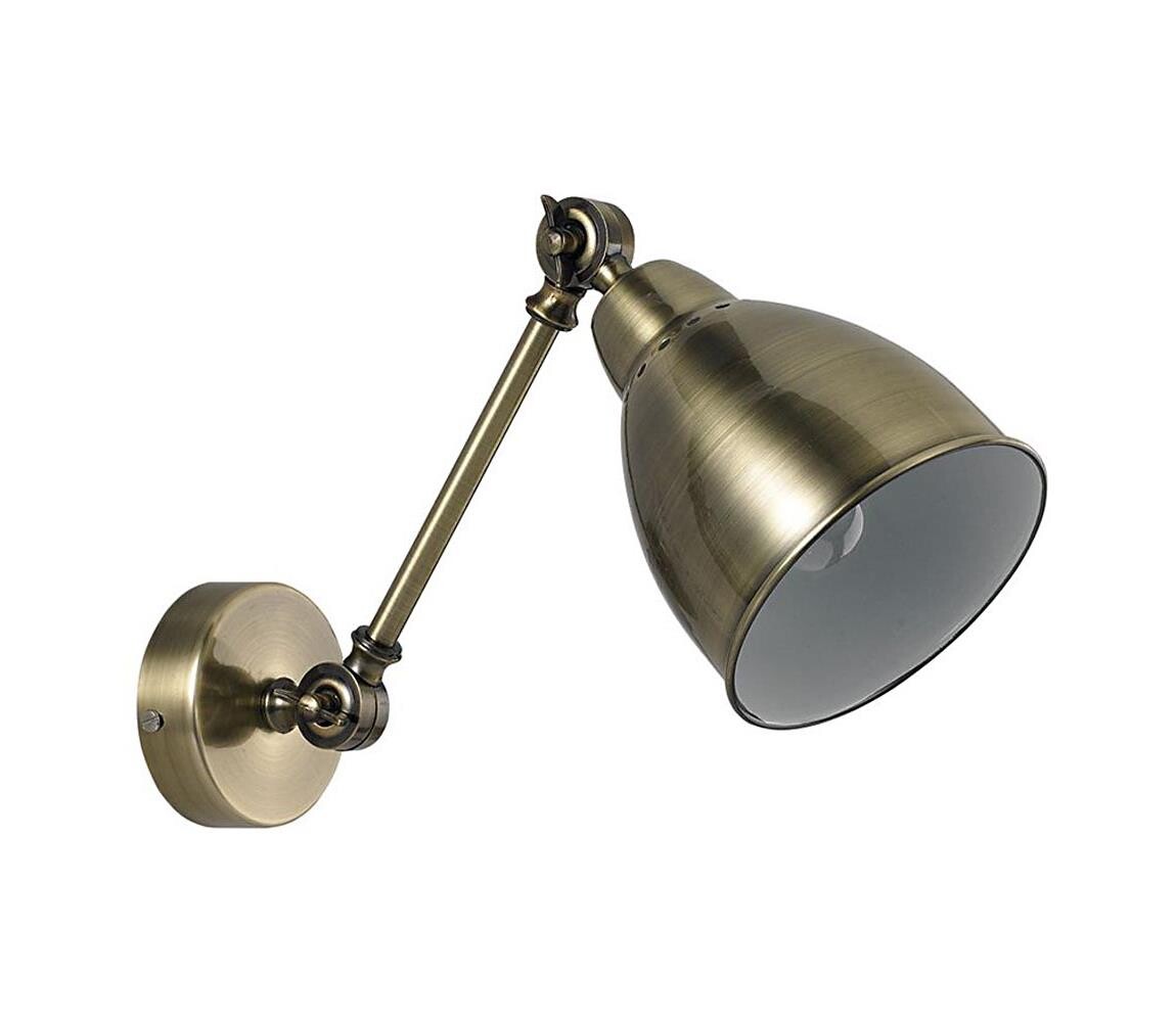 Ideal Lux - Nástěnná lampa 1xE27/60W/230V bronzová 027876