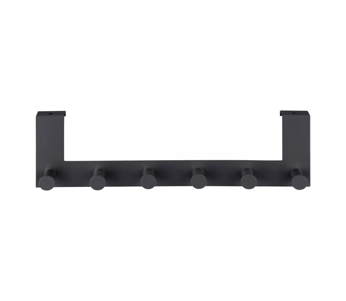 WENKO 25653100 - Věšák CELANO 39x11 cm černá 25653100
