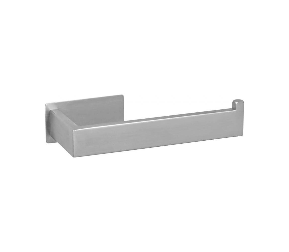 WENKO 25422100 - Držák toal. papír TURBO-LOC GENOVA MATT 15,3x7,6 cm stříbrná 25422100