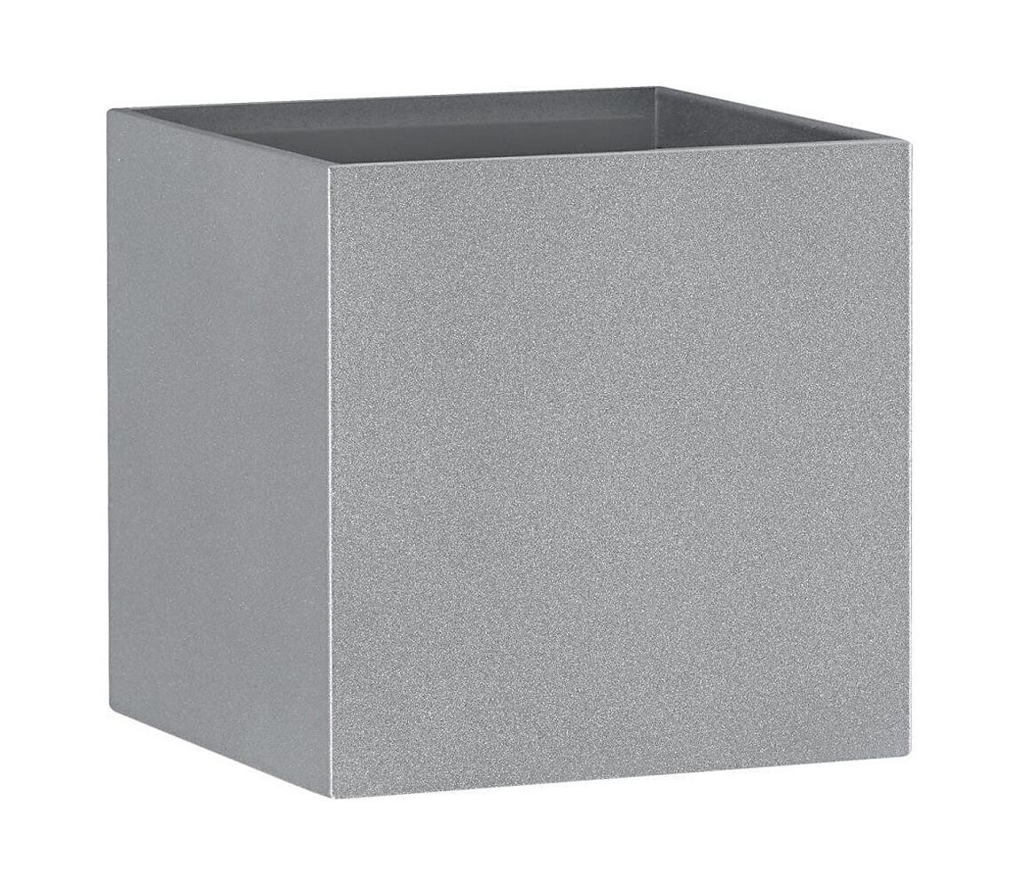 Telefunken 303404TF - LED Venkovní nástěnné svítidlo LED/7W/230V IP44 stříbrná 303404TF