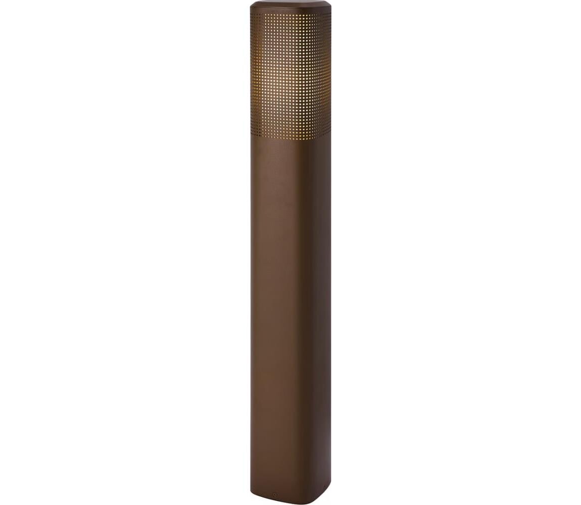 Nordlux - Venkovní lampa SIDARA 1xE27/15W/230V IP44 95 cm hnědá 2618468218