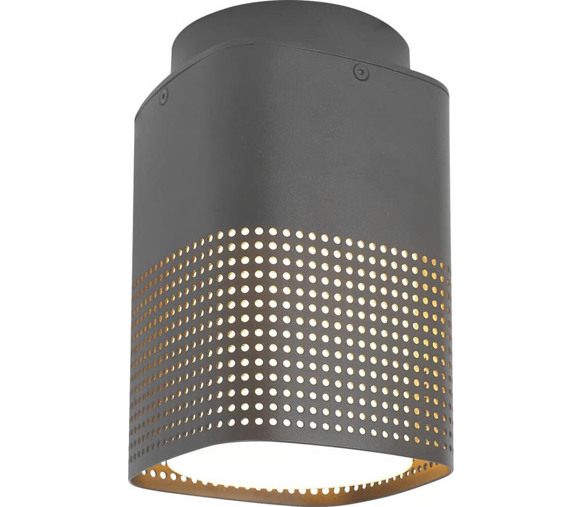 Nordlux - Venkovní stropní svítidlo SIDARA 1xE27/15W/230V IP54 antracit 2618406250