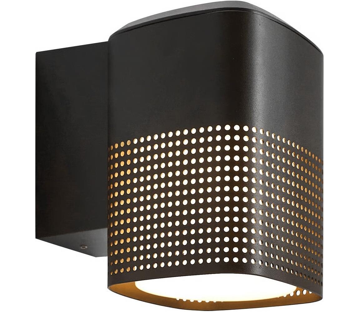 Nordlux - Venkovní nástěnné svítidlo SIDARA 1xE27/15W/230V IP54 černá 2618421203