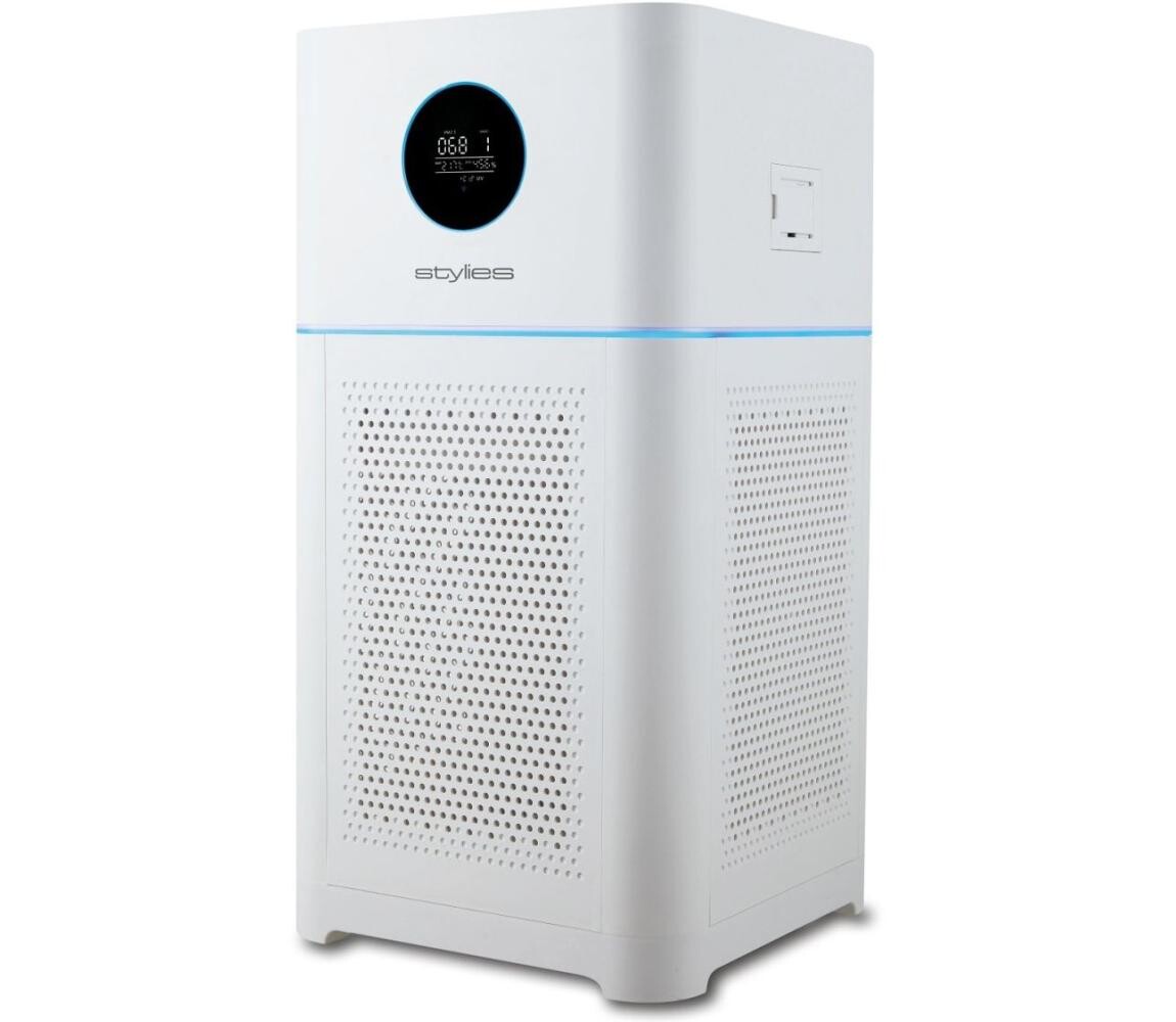 Stylies - Čistička vzduchu se zvlhčovačem ALPHA 68W/230V Wi-Fi bílá 4641