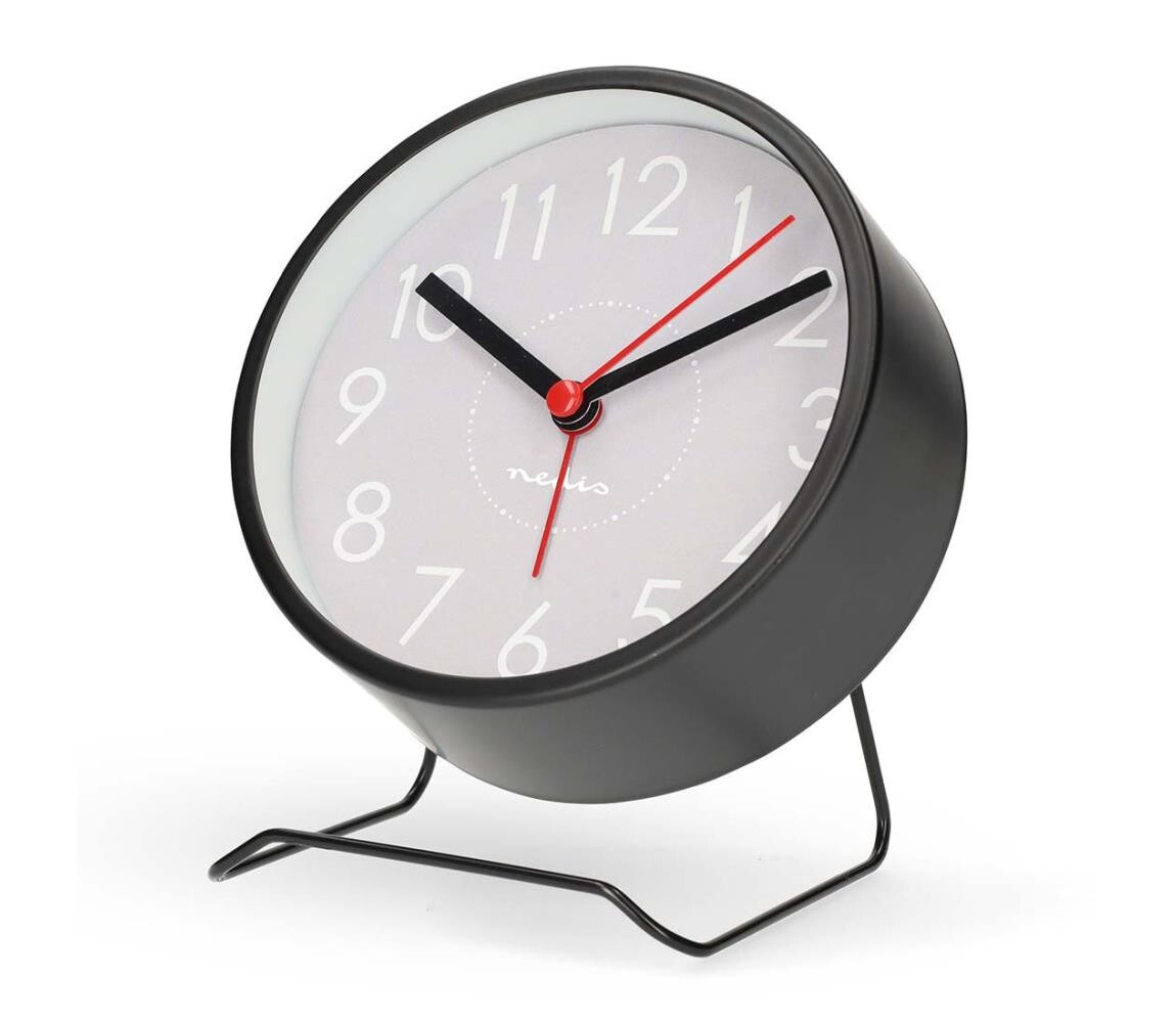 CLDK1006BK - Analogový budík 1xAA černá CLDK1006BK