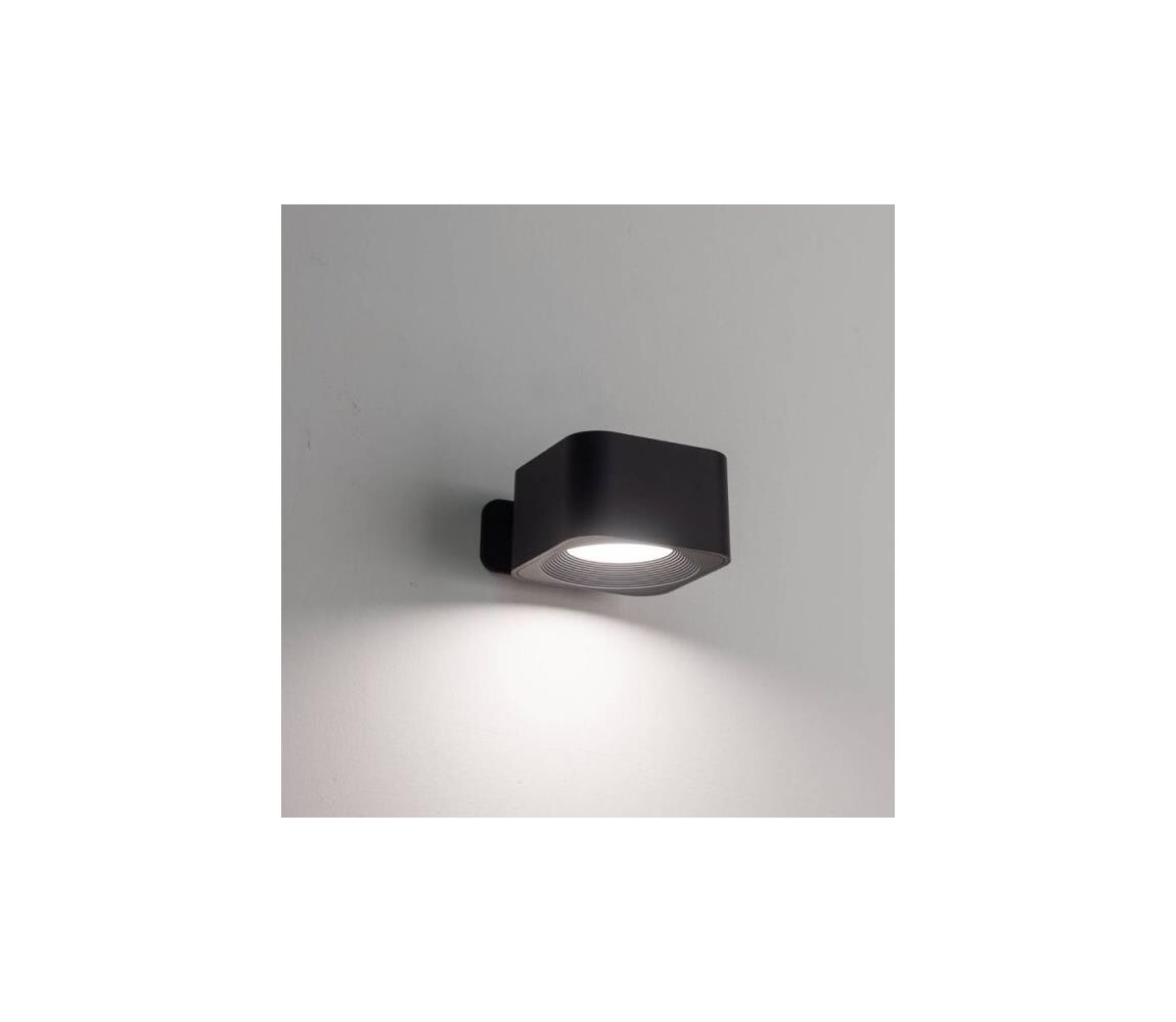 Eglo 74119 - LED Stm. nab. dot. nástěnné svít. MURAGLIE LED/5W/5V 2000 mAh černá 74119