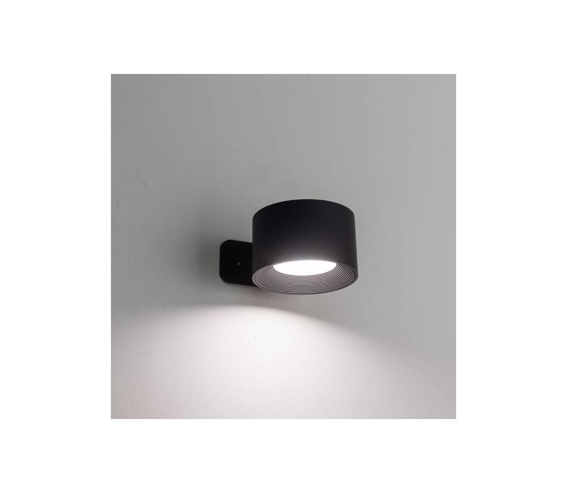 Eglo 74117 - LED Stm. nab. dot. nástěnné svít. MURAGLIE LED/5W/5V 2000 mAh černá 74117