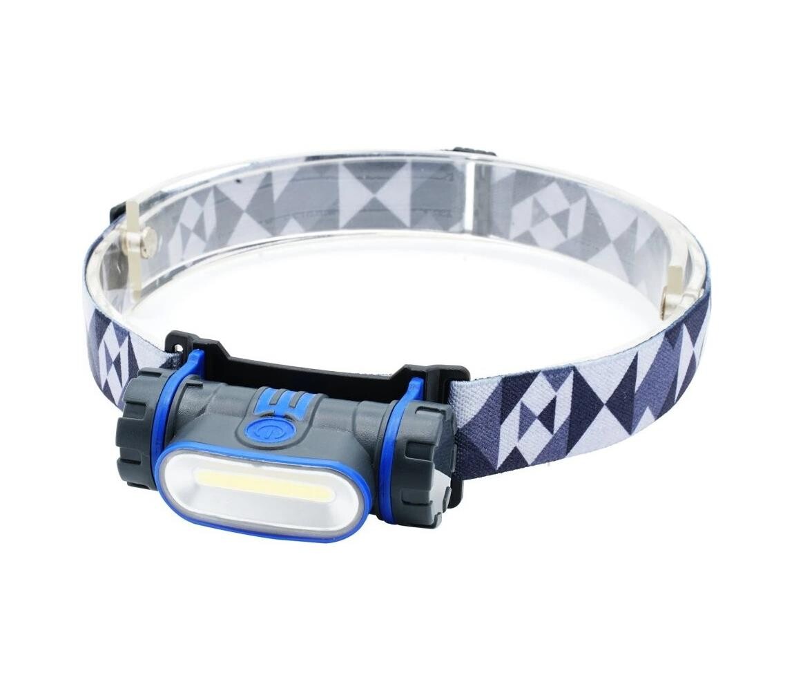 Viking -LED Stmívatelná nabíjecí čelovka se senzorem LED/5V IPX4 150 lm 2200 mAh B6544