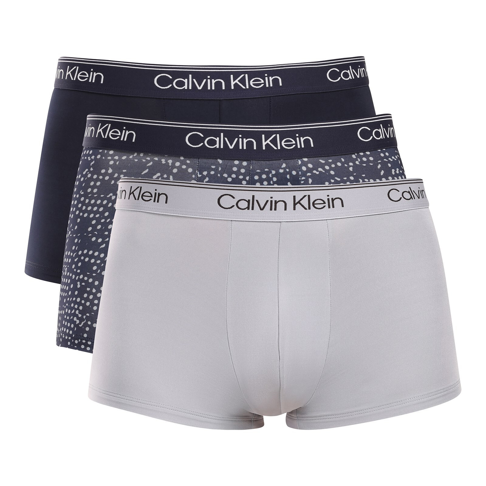 3PACK pánské boxerky Calvin Klein vícebarevné (NB4409-3ZV) M, trenky / trenýrky