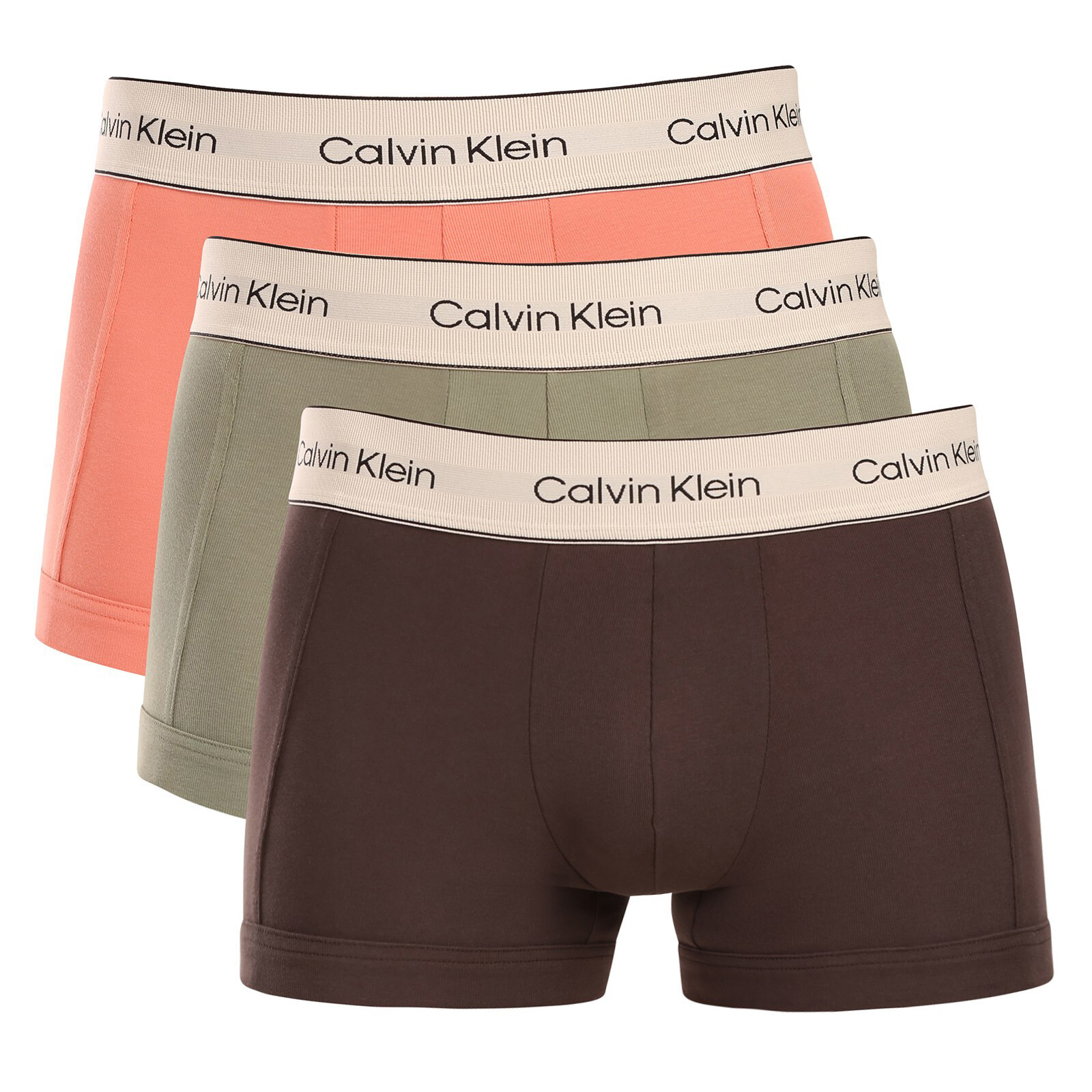 3PACK pánské boxerky Calvin Klein vícebarevné (NB4446-4SU) XL, trenky / trenýrky