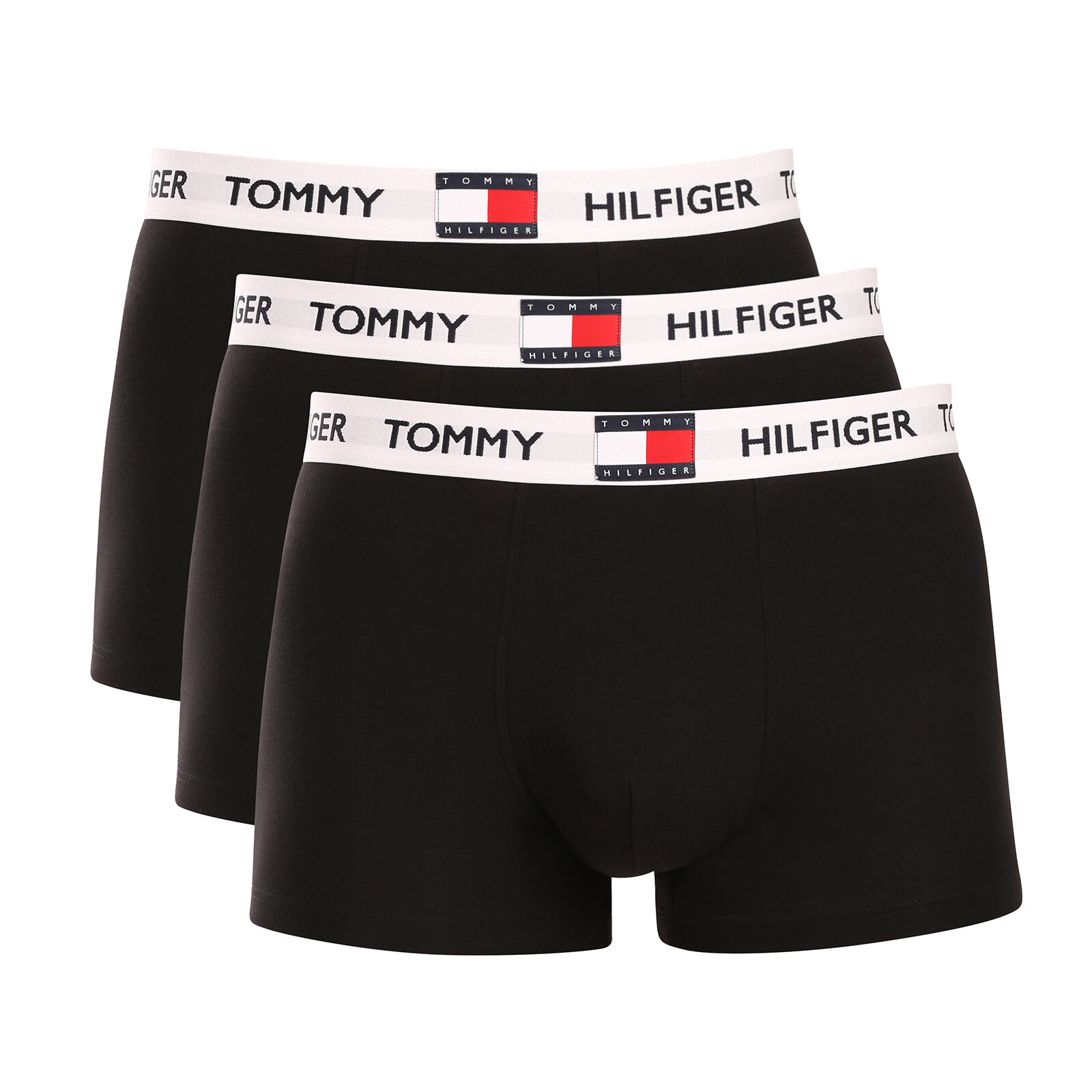 3PACK pánské boxerky Tommy Hilfiger černé (UM0UM03835 0R8) XL, trenky / trenýrky