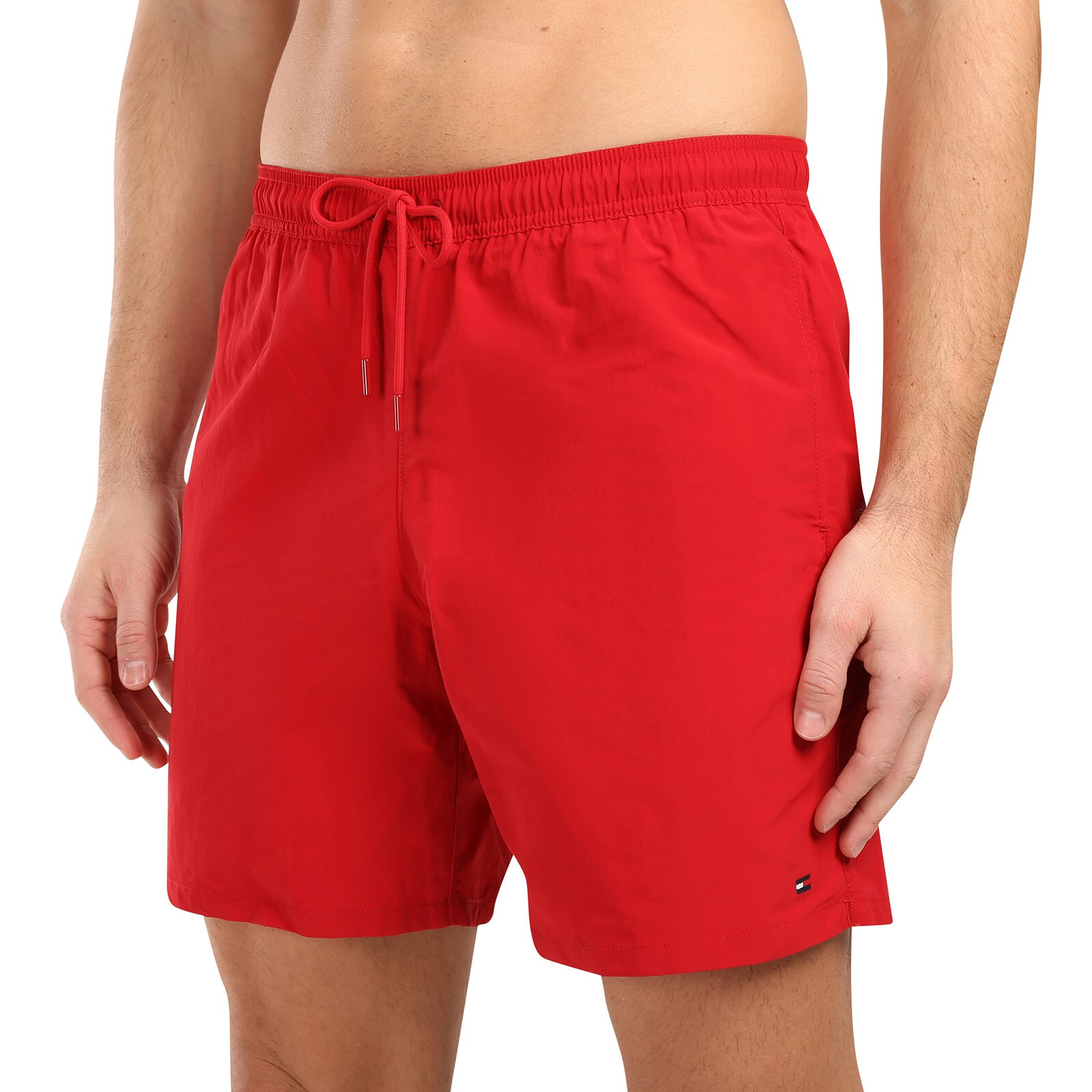 Pánské plavky Tommy Hilfiger červené (UM0UM03309 XLD) L