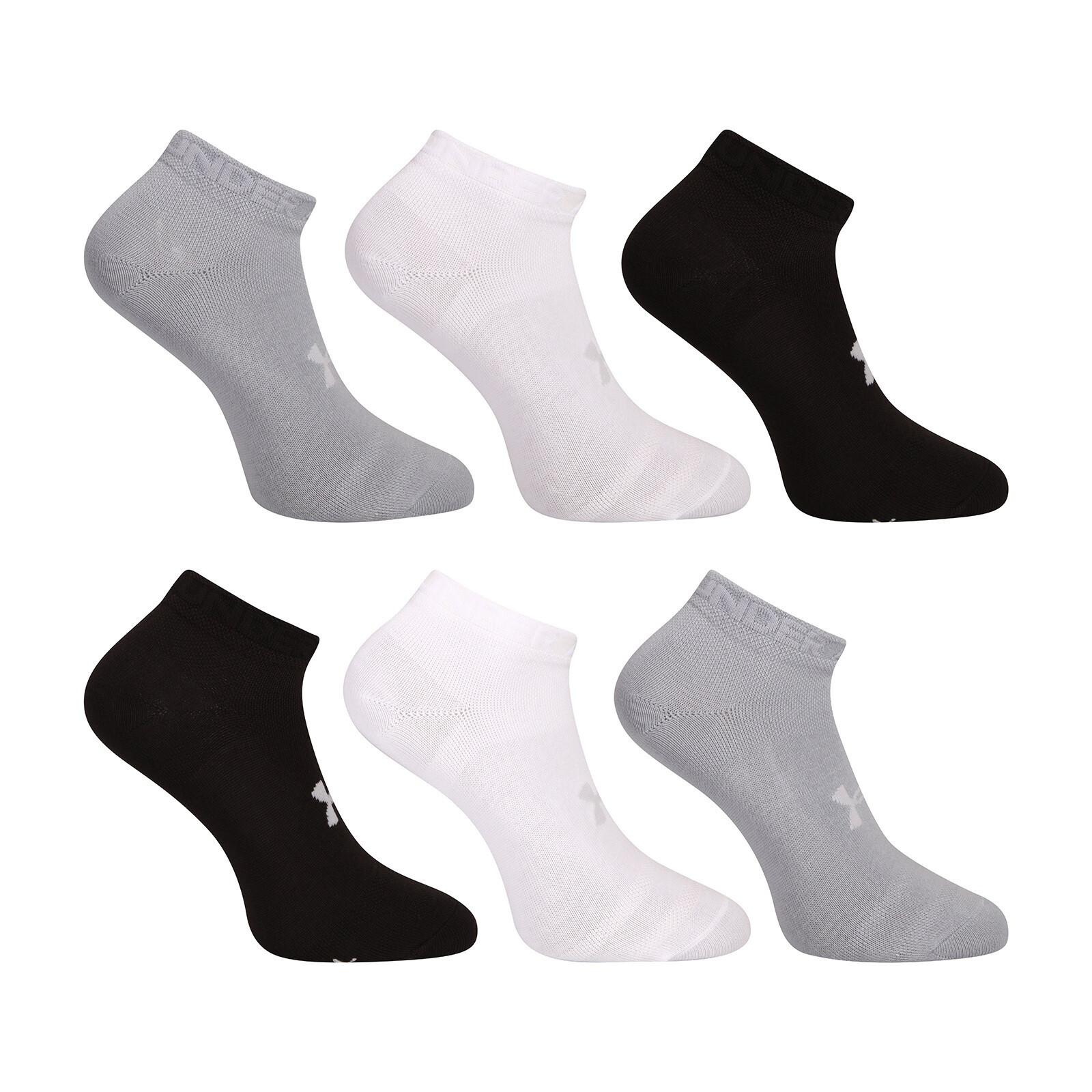 6PACK ponožky Under Armour vícebarevné (1386239 002) M