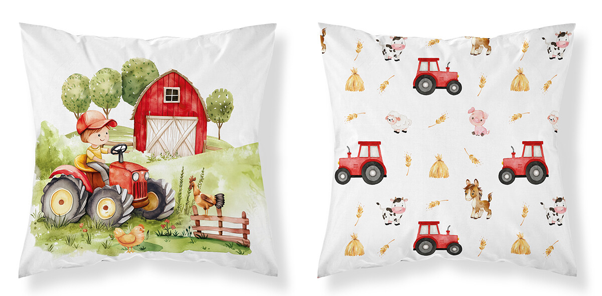 Detexpol Povlak na polštářek 40x40 cm - Malá farma