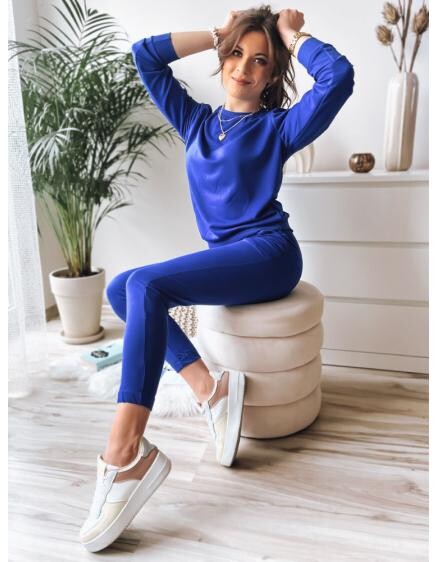 Dámská souprava tepláková MILIAN modrá