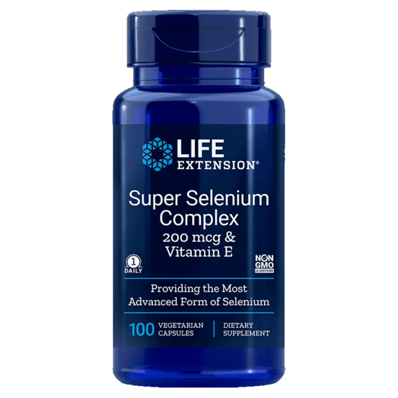 Life Extension Super Selenium Complex & Vitamin E Velikost balení: 100 Kapslí