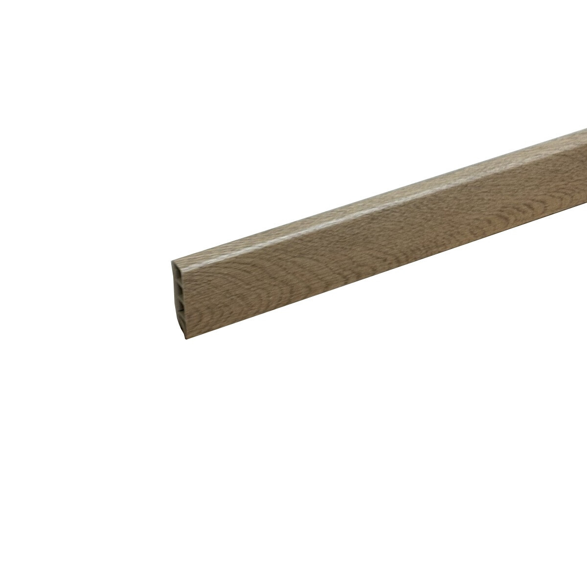 Soklová lišta SPC RIGID Whistler 2 m, 2000x50x12 mm, hnědá, Egibi