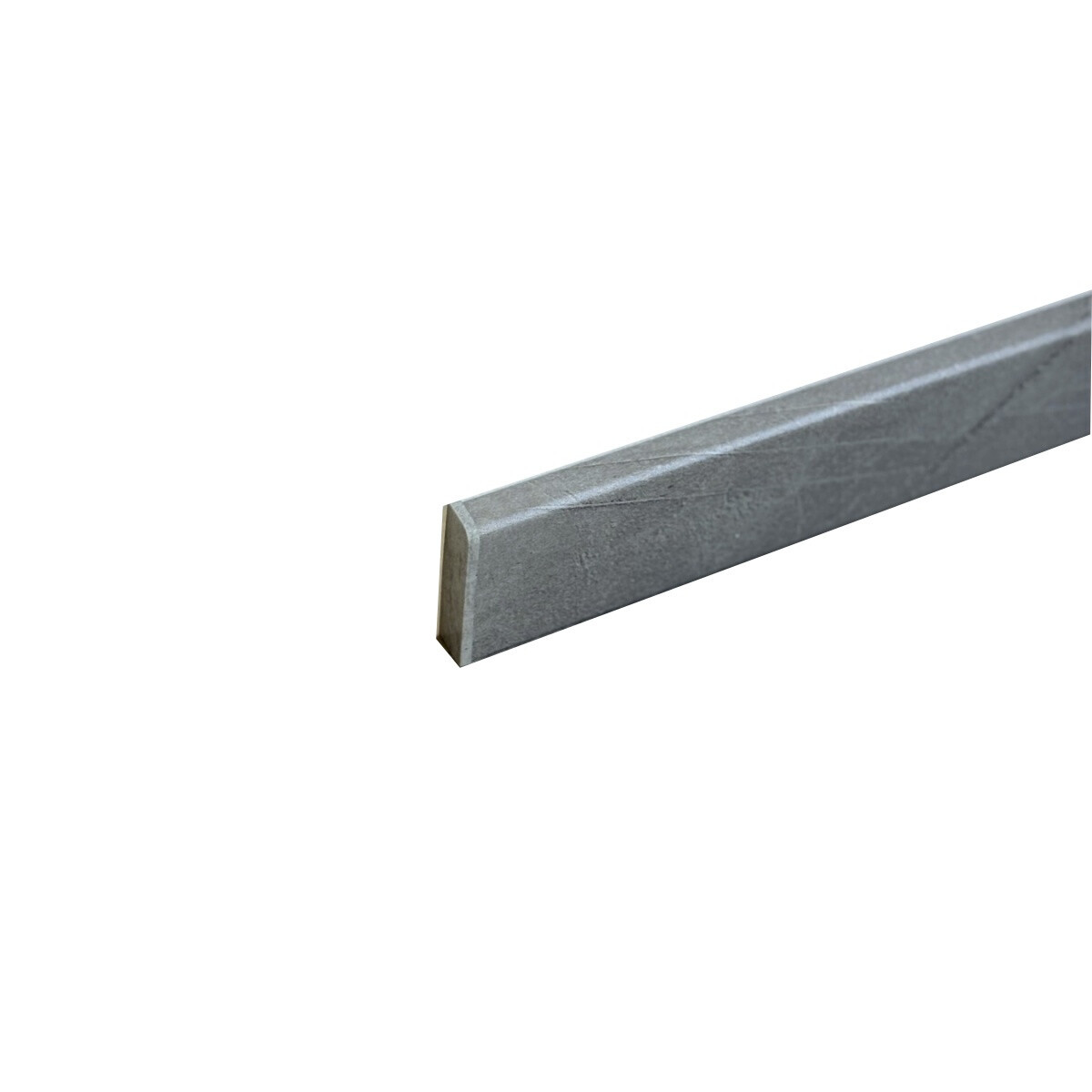 Soklová lišta SPC RIGID Beton Nature 2 m, 2000x50x12 mm, šedá, Egibi