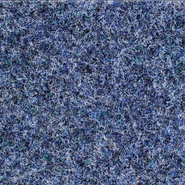 AKCE: 100x270 cm Metrážový koberec Lindau 39 Modrý, zátěžový, šíře, modrá, resine, kancelář, Den Braven