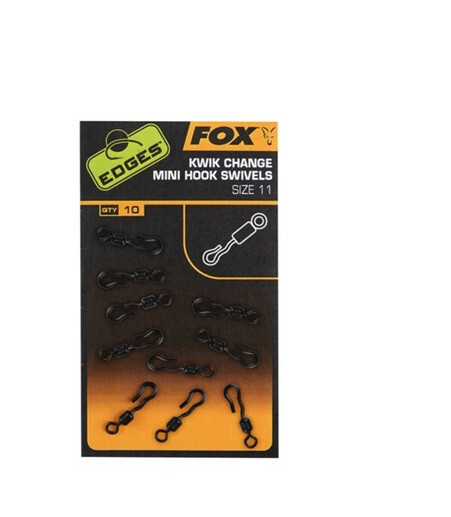 Fox Edges Kwik Change Mini Hook Swivels
