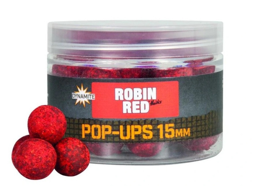 DYNAMITE BAITS Boilies Robin Red Pop-Ups 15mm
