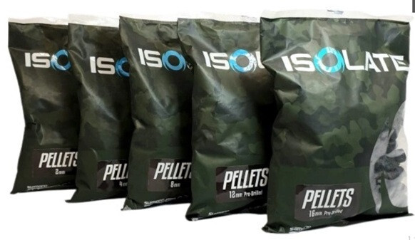 Shimano Pelety Isolate Pellets Krill 900 g / 4mm červené