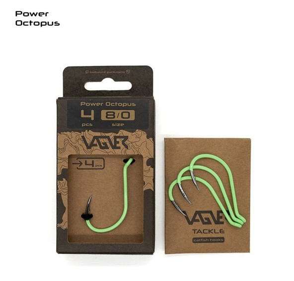 VAGNER Háček Power Octopus 5/0 / 4ks
