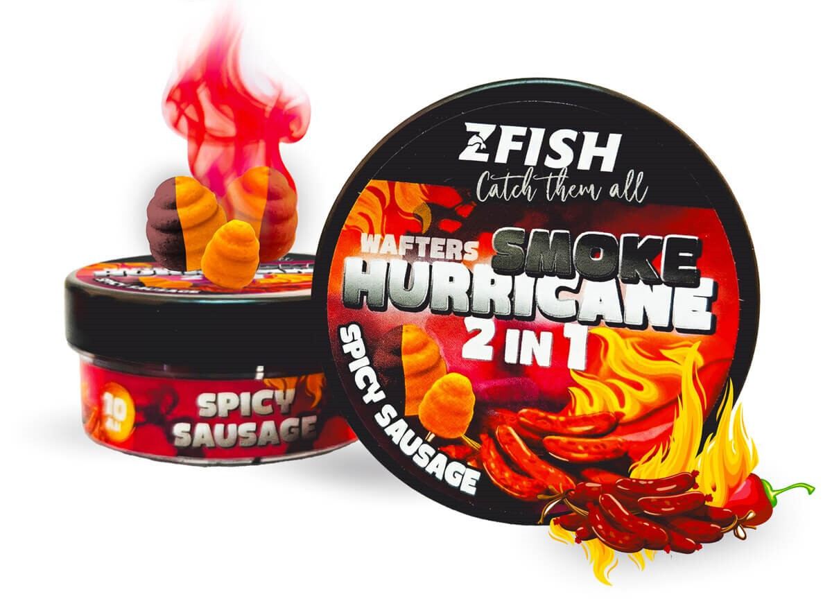 ZFISH Smoke Hurricane Wafters 2in1 Spice Sausage 30g
