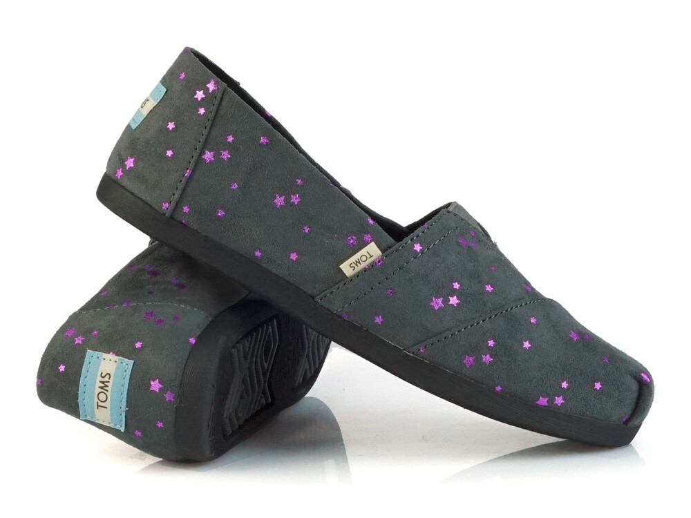 Toms Classic espadrilky - modrá/fialová