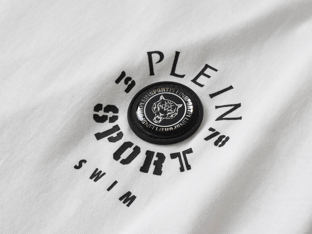 PLEIN SPORT - Triko bílé