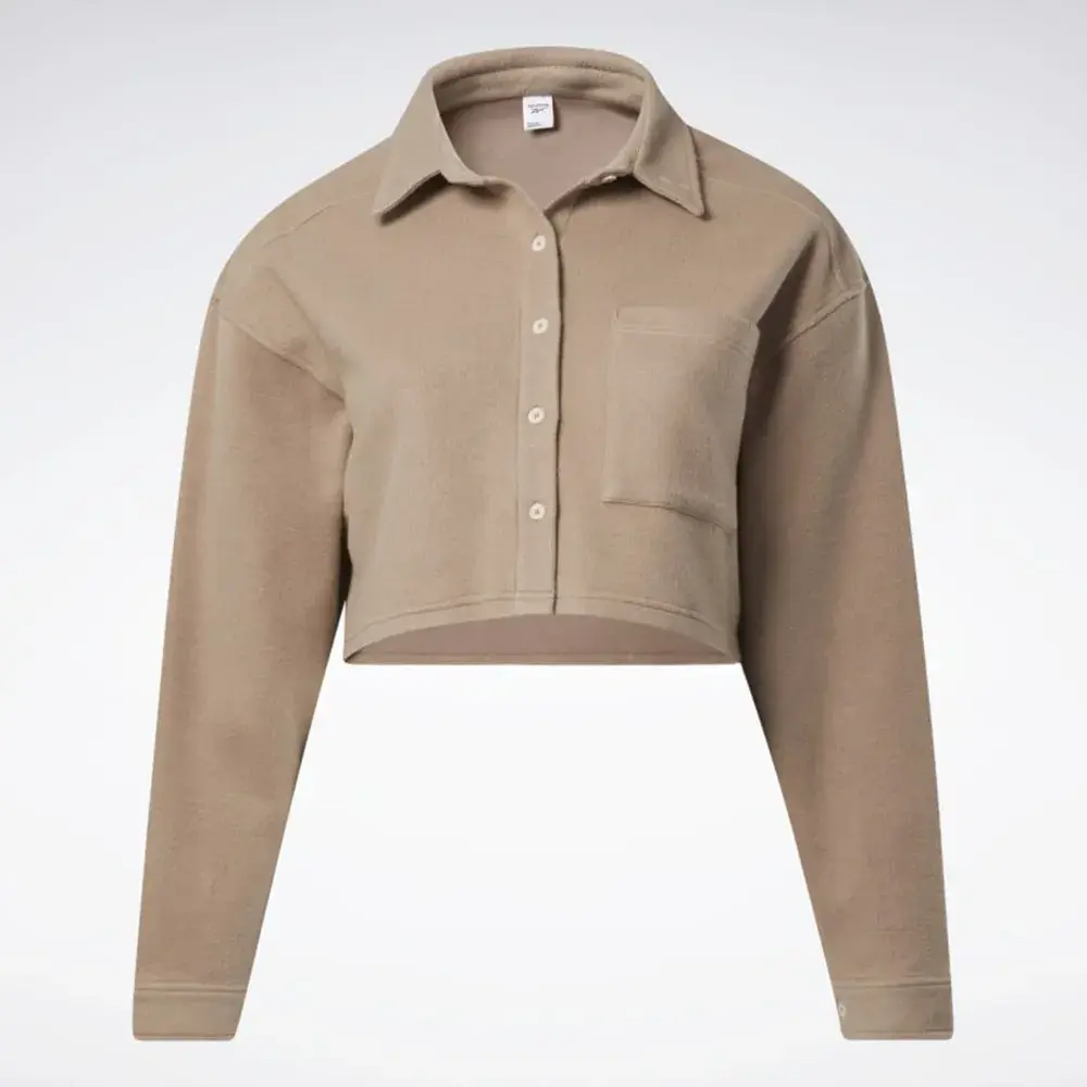 Reebok plus size fleece mikina