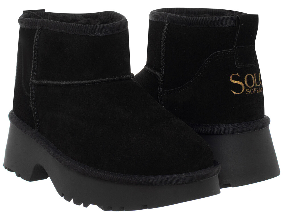 SOLO SOPRANI COUTURE - LEA SUEDE Sandály