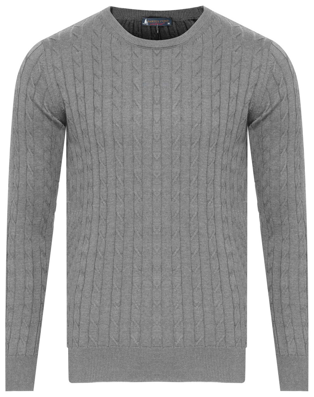 Plus Size Dámská Mikina BARTEX - WARKOCZ 1 SZARY