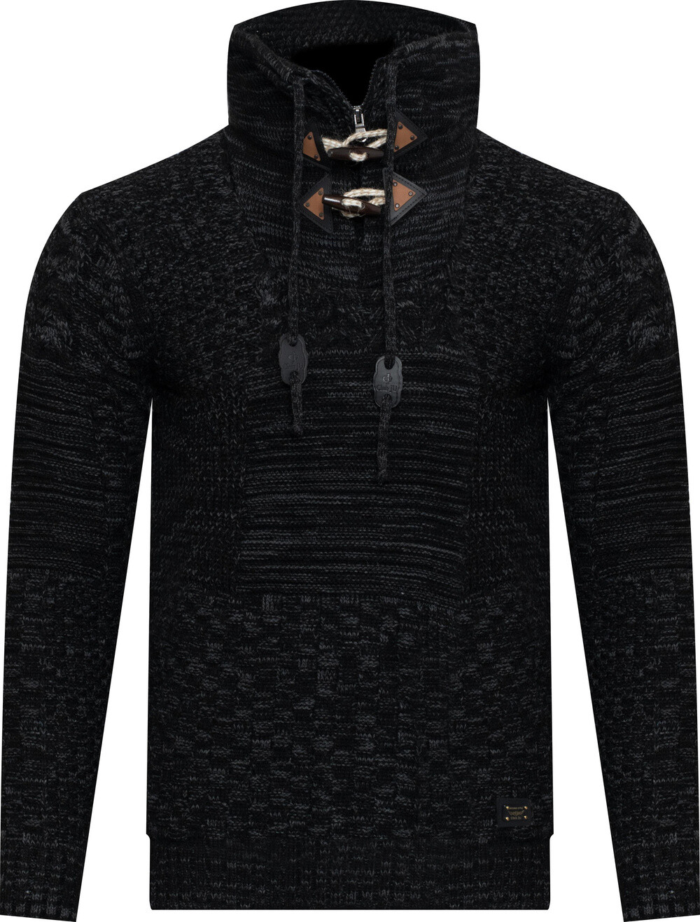 Černé pánské pantofle CLUB JU PARIS