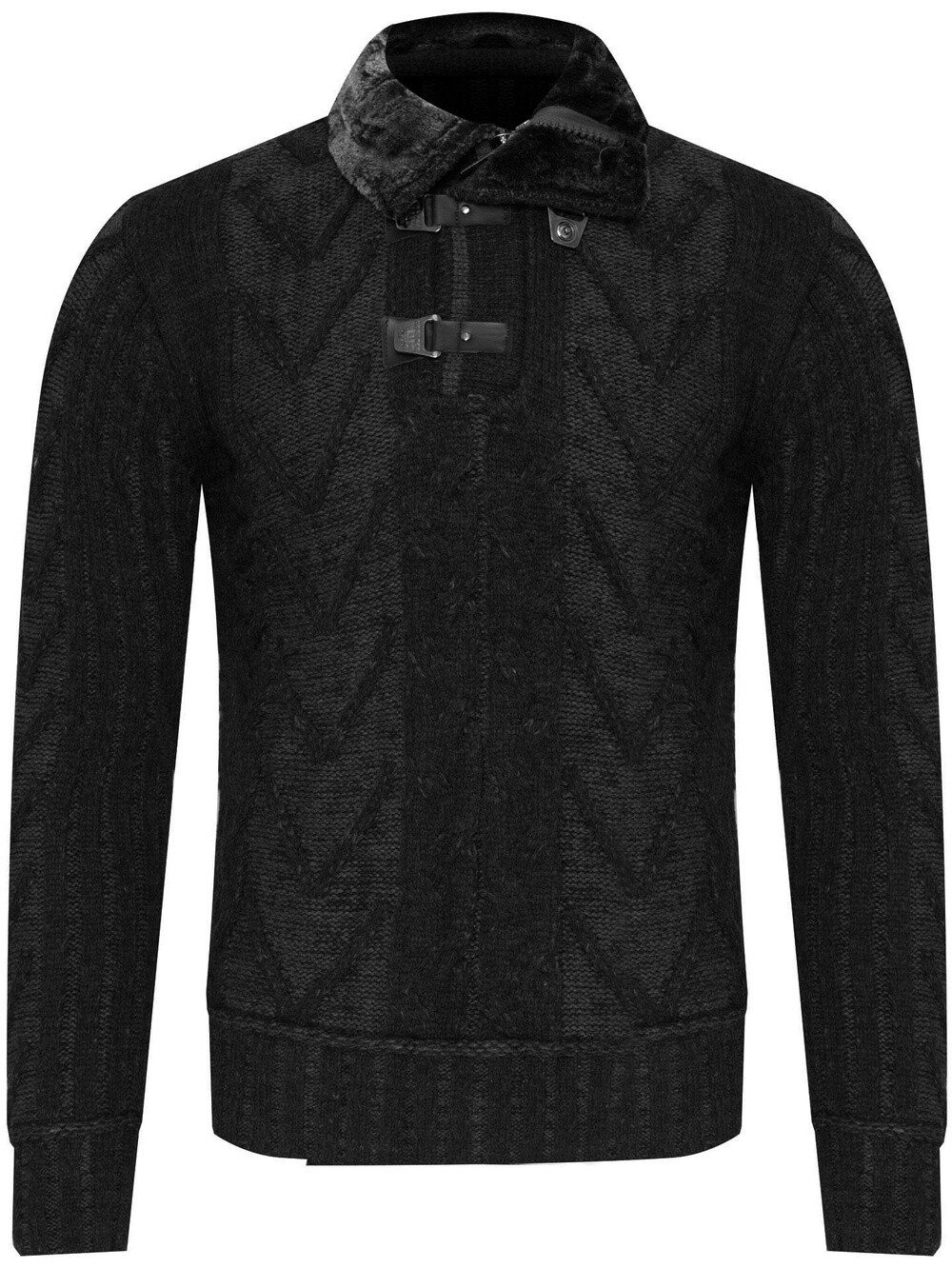 ESTARE - Černo-šedá vesta