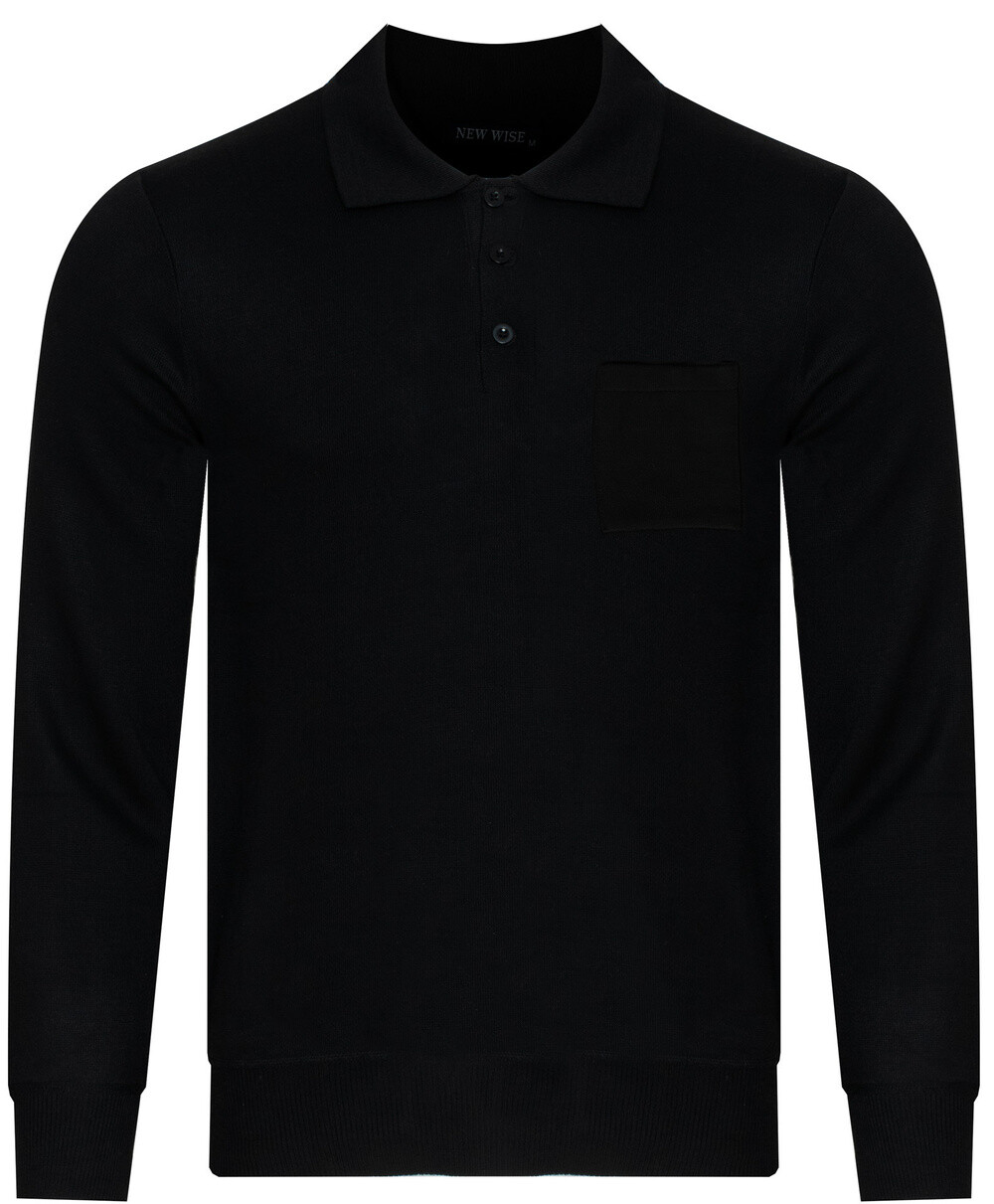 Pánská vesta NEW WISE - N535 CZARNY