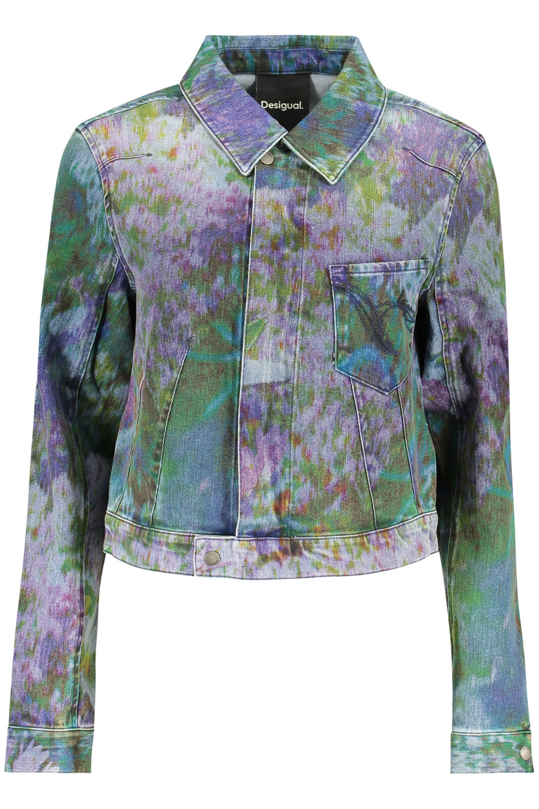 Dámská modrá džínová bunda Desigual