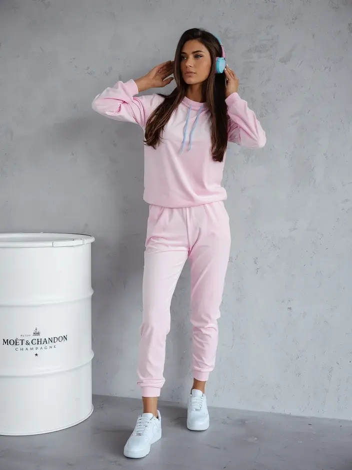 Dámská velurová tepláková souprava