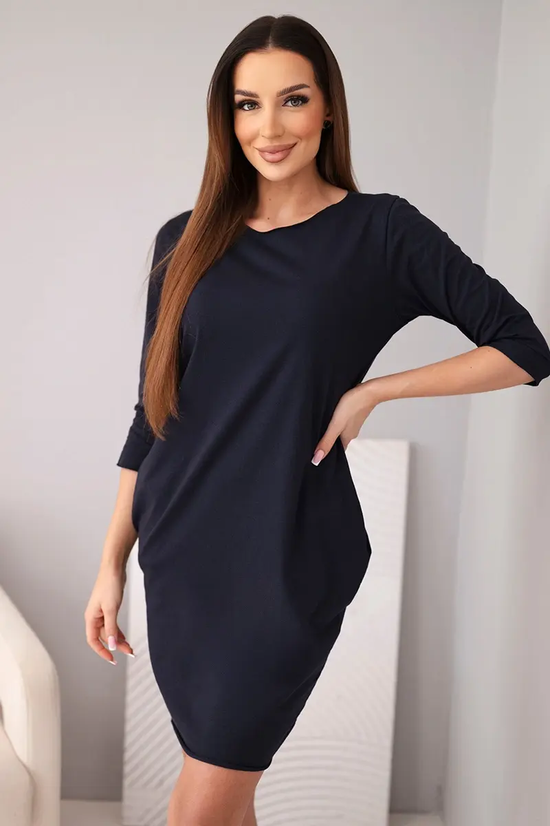 Kesi tmavě modré dámské šaty