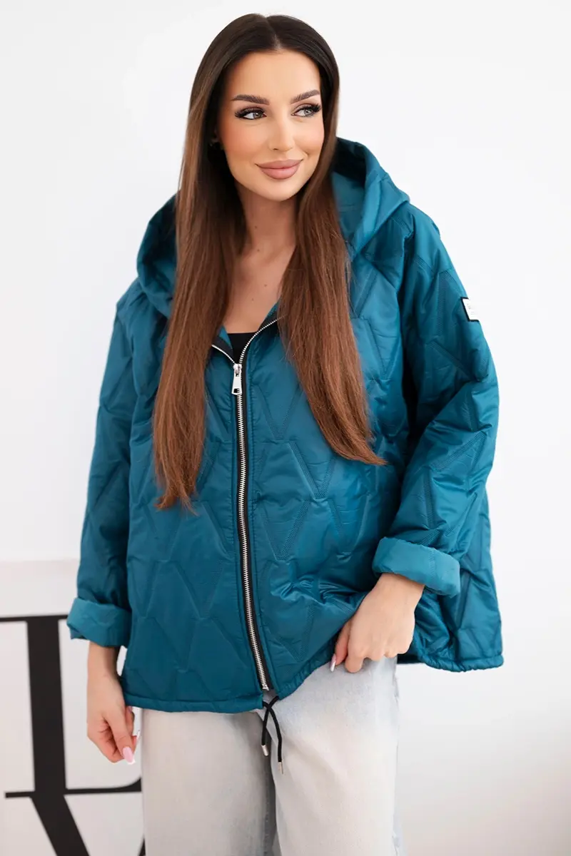 Kesi Włoski dámská přechodná bunda s kapucí